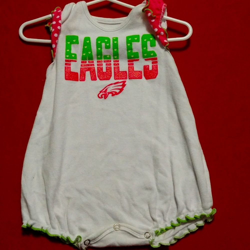 Sports Team Eagles Baby Onesie